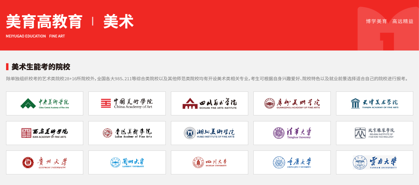 院校(xiào)-美(měi)術(shù)